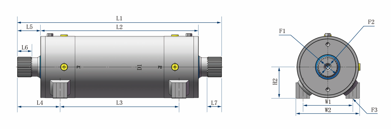 Rotary Aktuator der Cy6 -Serie