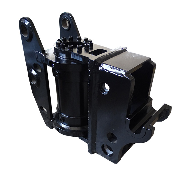 Kipp-Schnellwechsler der CY5-Serie an einem Bagger